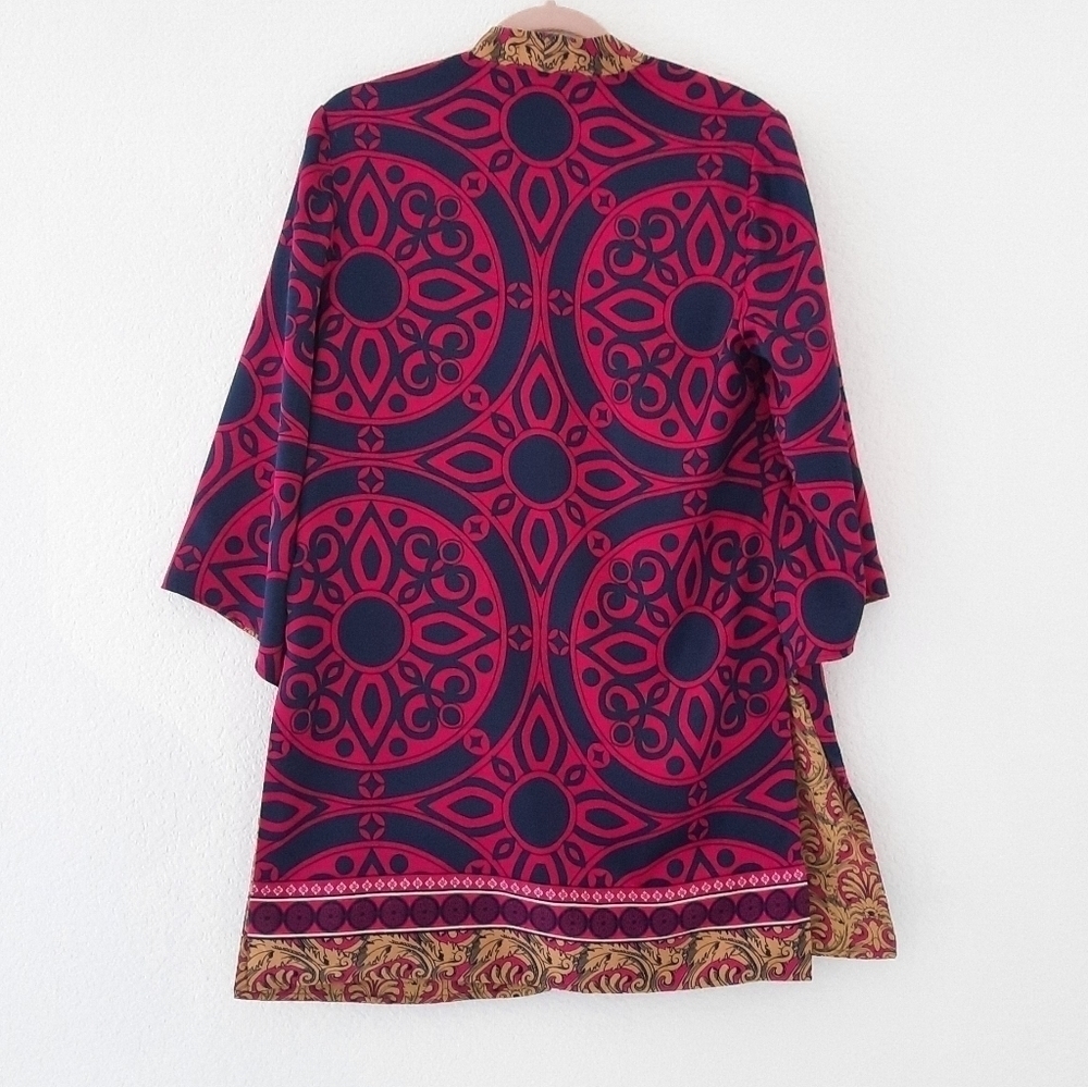 Chico's Boho Reversible Kimono 1 - Picture 4 of 9